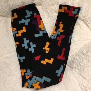Lularoe OS Tetris Leggings